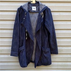 Cabi Adventure Anorak Hooded Asymmetrical Zipper Jacket size Medium #5100